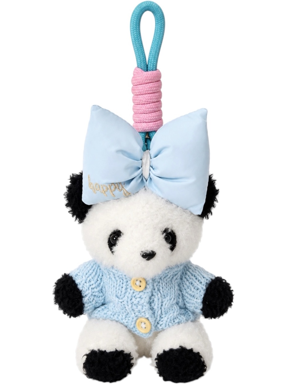 Plush Panda Bear Bag Charm-NWOT